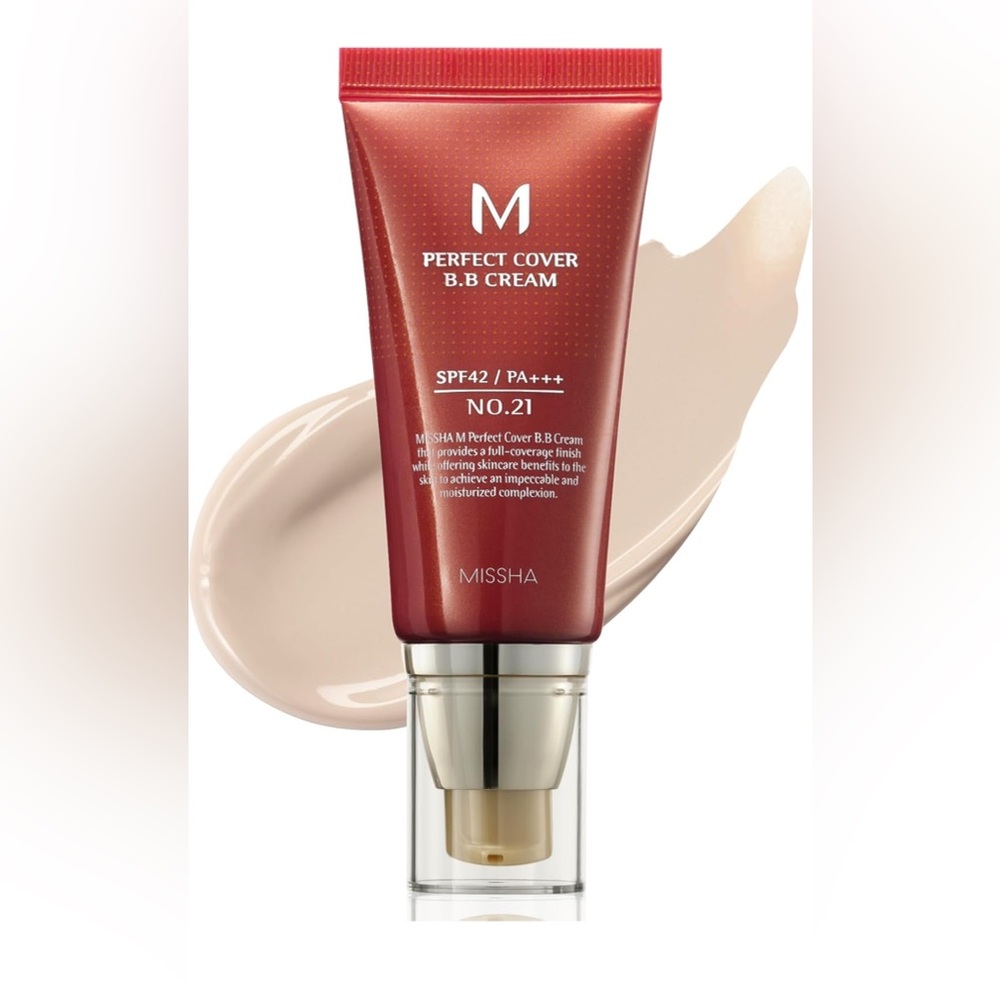 QTY 2 Missha Perfect Cover BB Cream No. 21 SPF42 Brand New